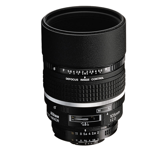 Nikon AF DC-NIKKOR 105mm f/2D Lens