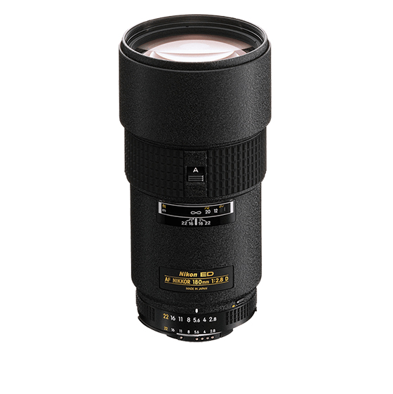 Nikon AF NIKKOR 180mm f/2.8D IF-ED Lens