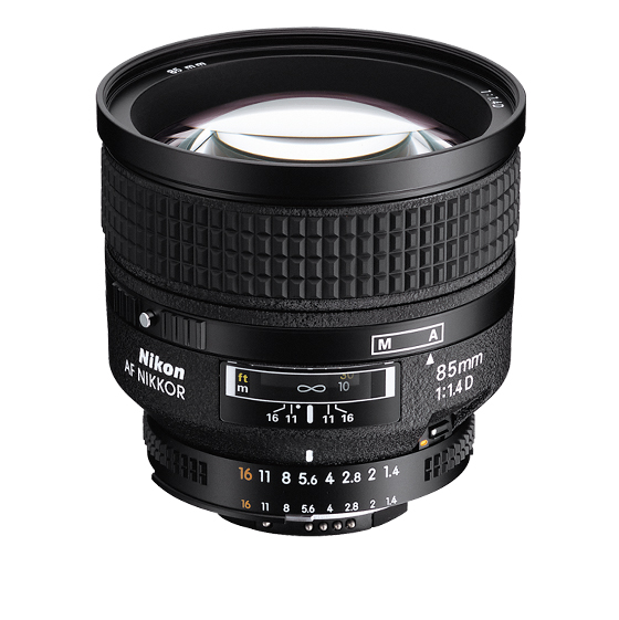 Nikon AF NIKKOR 85mm f/1.4D IF Lens