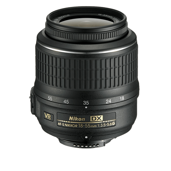 Nikon AF-S DX NIKKOR 18-55mm f/3.5-5.6G VR Lens