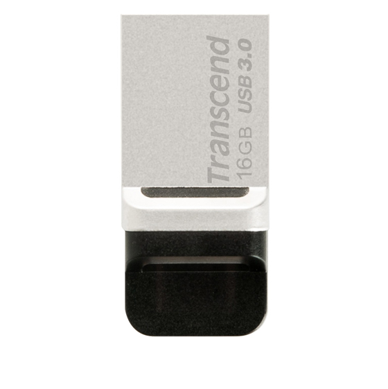 Transcend JetFlash 880S OTG USB 3.0 Flash Drive - 16GB