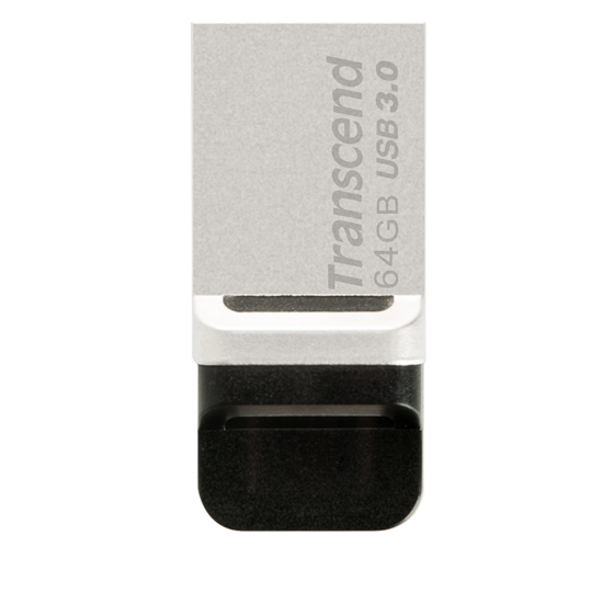 Transcend JetFlash 880S OTG USB 3.0 Flash Drive - 64GB
