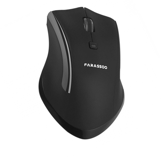 Farassoo FOM-1498RF BLACK Wireless Mouse