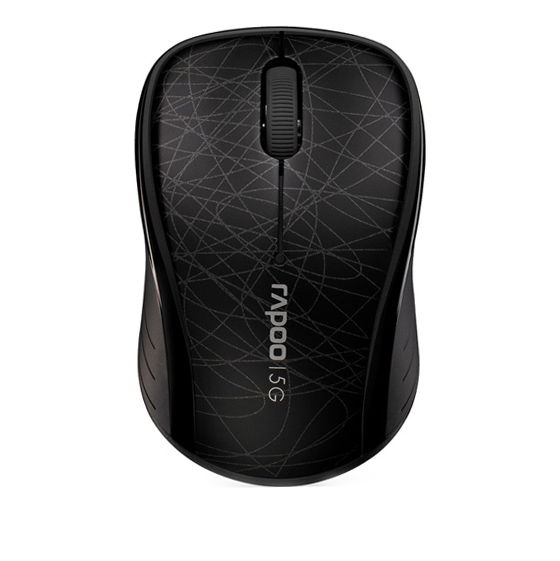 Rapoo 3100p Wireless Optical Mouse Black