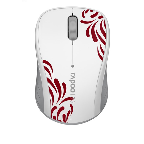 Rapoo 3100p Wireless Optical Mouse White