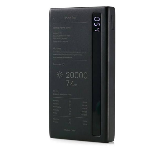 Remax RPP-73 Linon Pro 20000mAh PowerBank