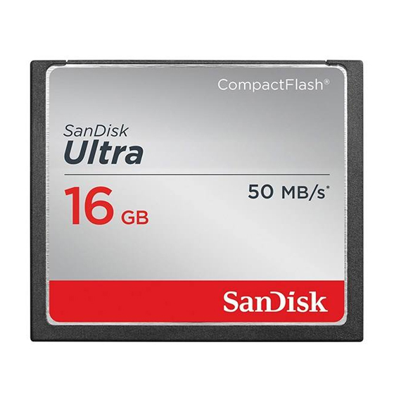 Sandisk Ultra CompactFlash 333X 50MBps - 16GB
