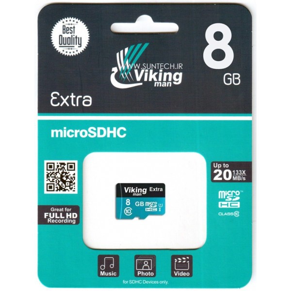 Viking MicroSD Card 8GB U1