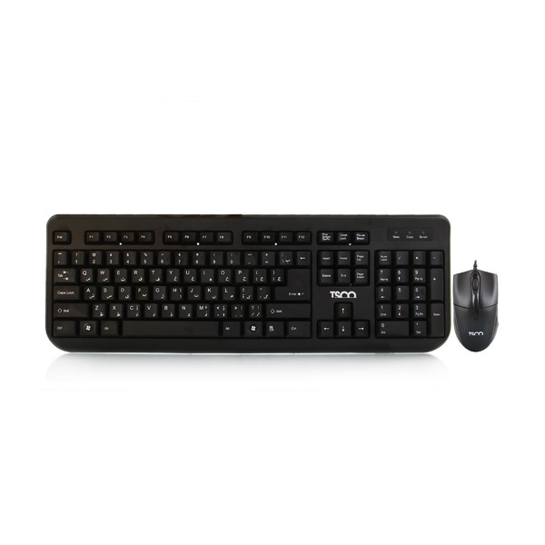 TSCO TKM 8054 Wired Keyboard and Mouse