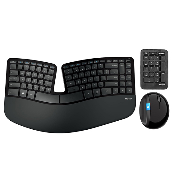 Microsoft Sculpt Ergonomic Desktop Wireless Keyboard and Mouse