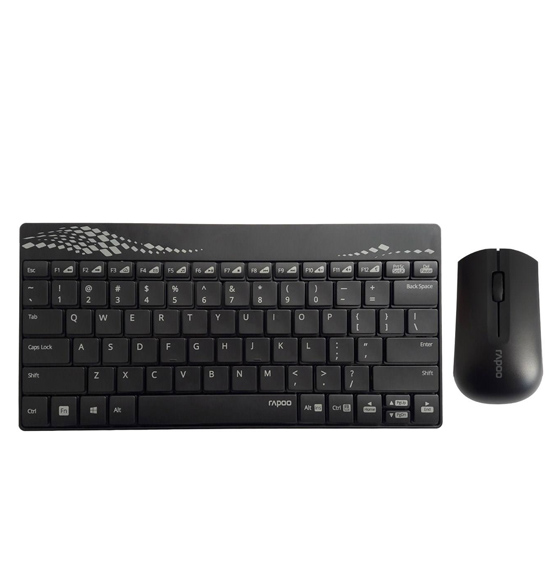 Rapoo 8000 Wireless Keyboard And Mouse