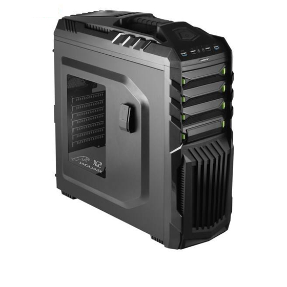 Green X2 Jaguar Version 2 Computer Case