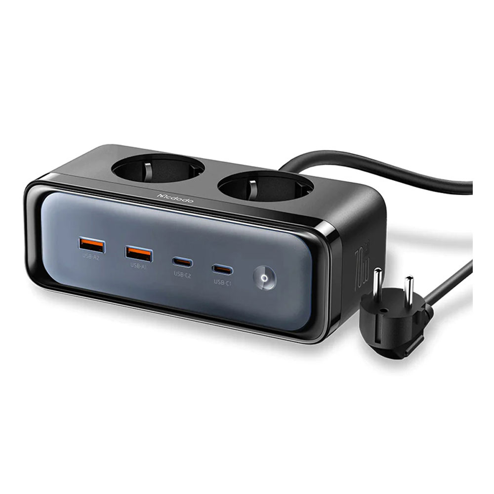 Mcdodo (CH-461) 6 in 1 GaN Lightning Protection Power Strip