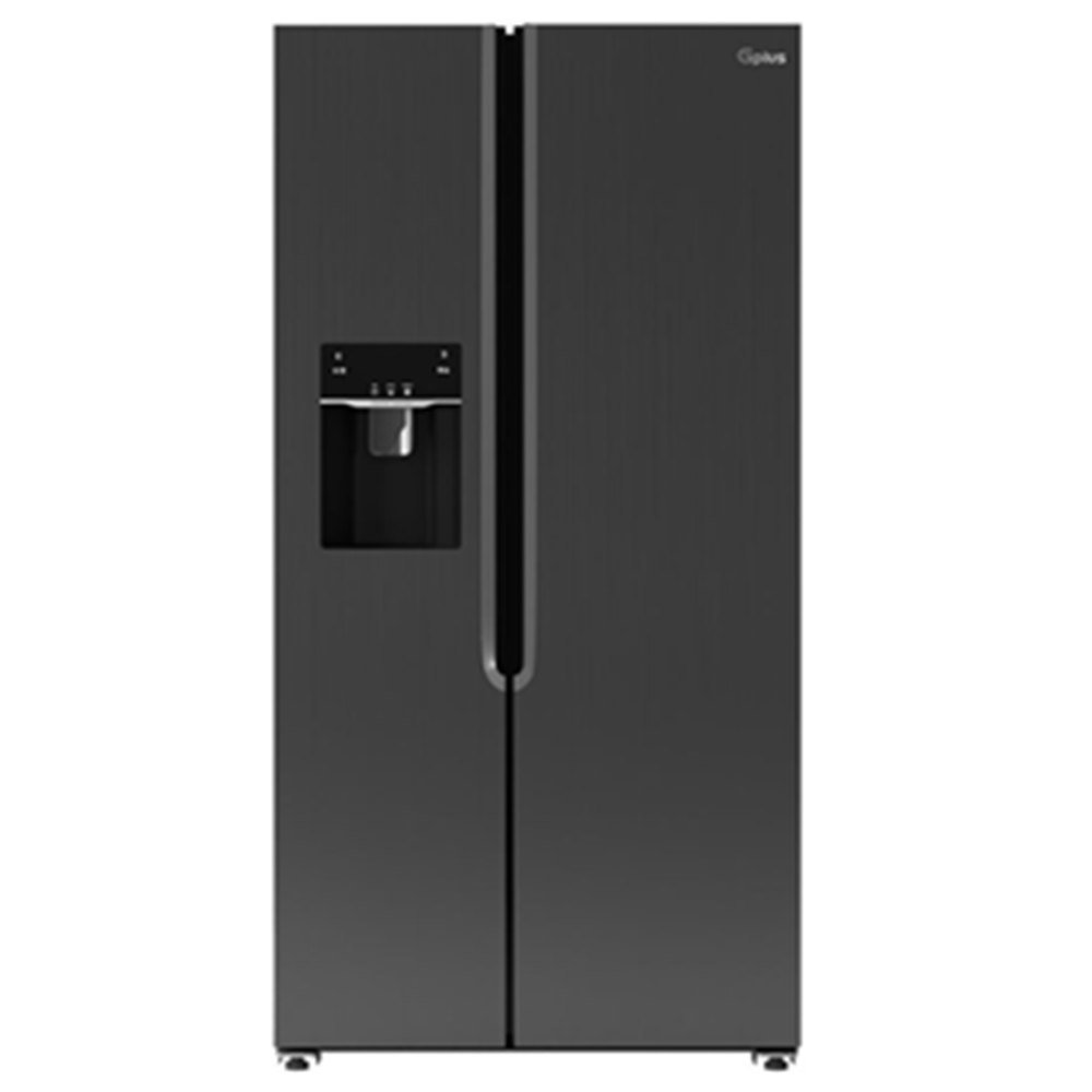 G Plus GSS-M7620BS Side By Side Refrigerator
