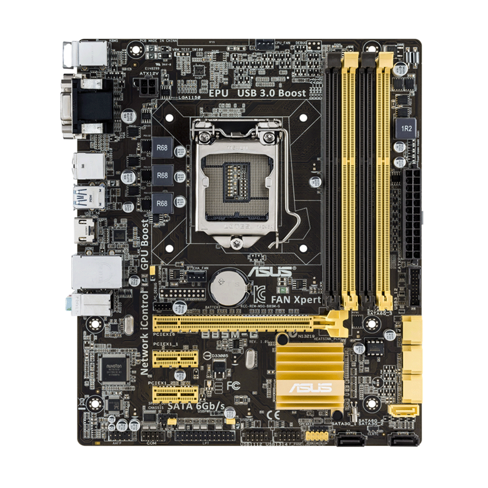 ASUS B85_M Motherboard Used