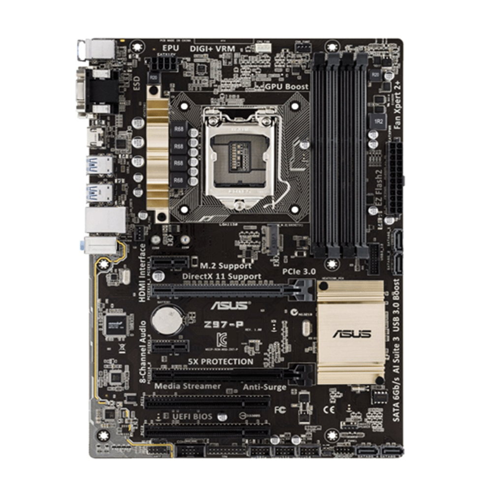 ASUS Z97-P Motherboard Used