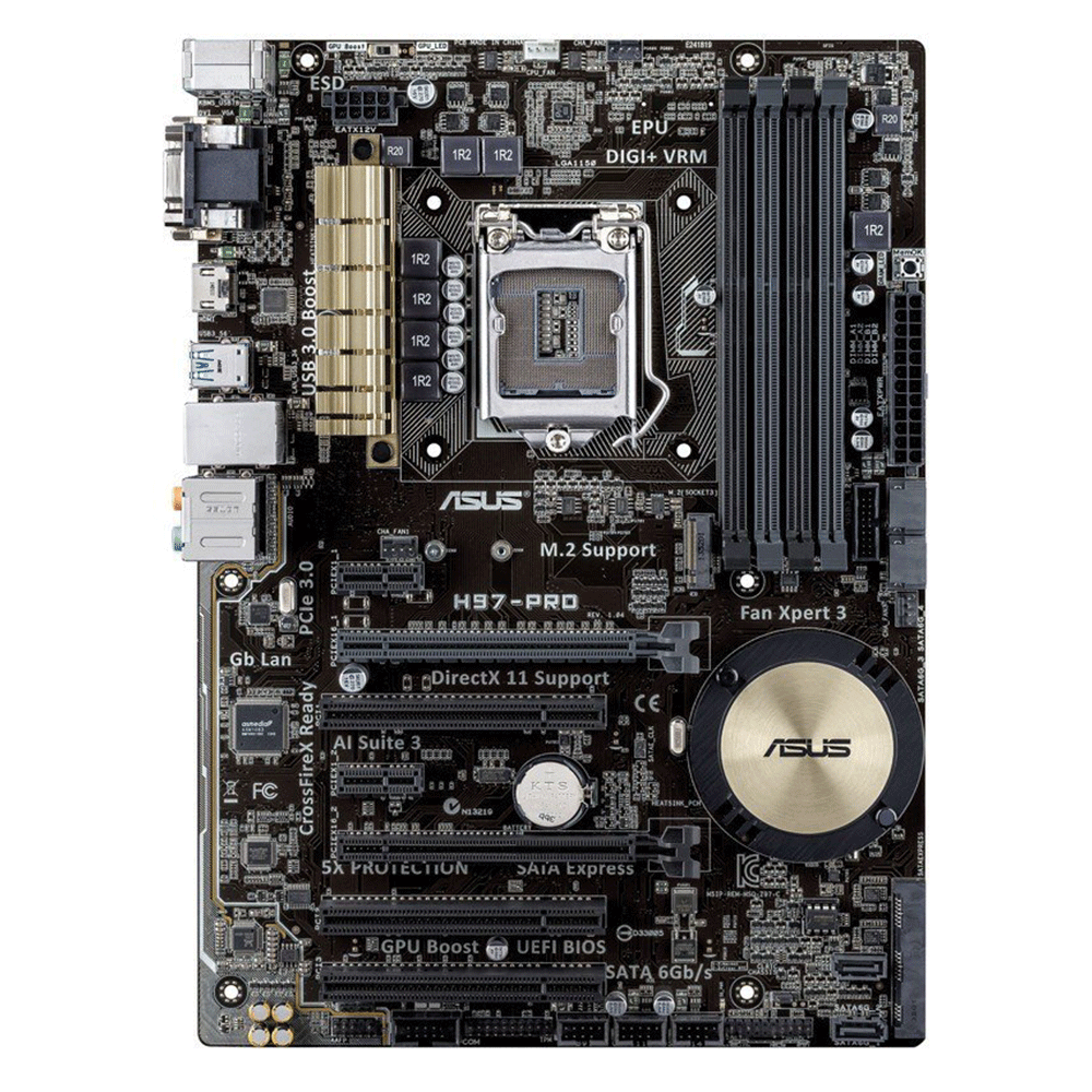 ASUS H97 PRO Motherboard Used
