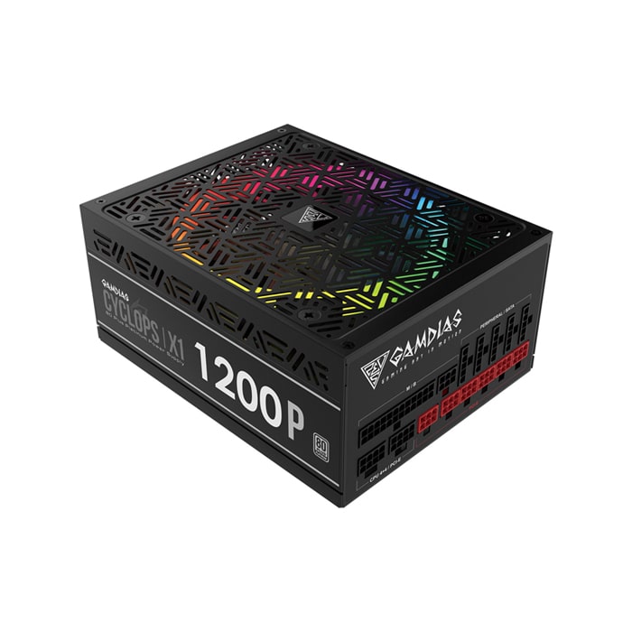 gamdias CYCLOPS X1-1200W-P 80PLUS Platinum Modular Used