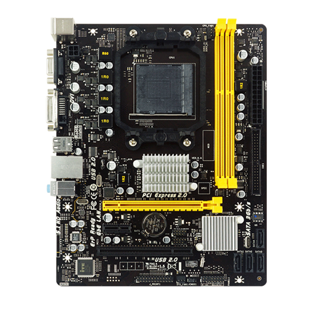Biostar A960D+V3 Motherboard Used