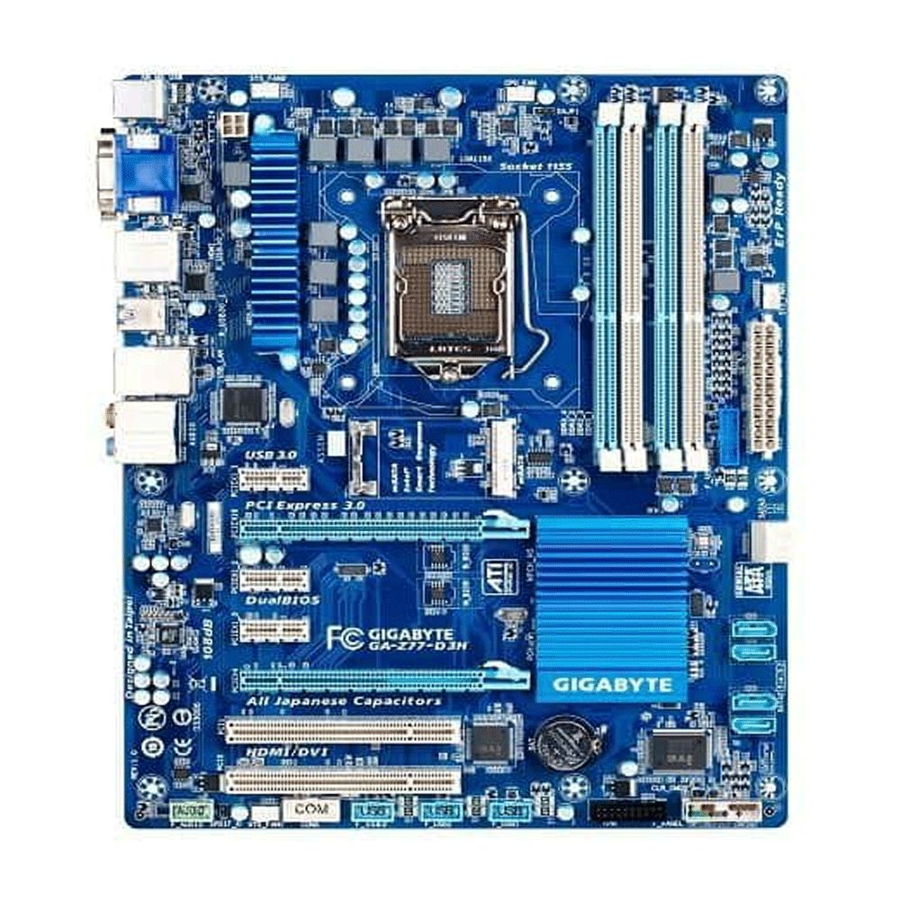 GIGABYTE Z77P Motherboard Used