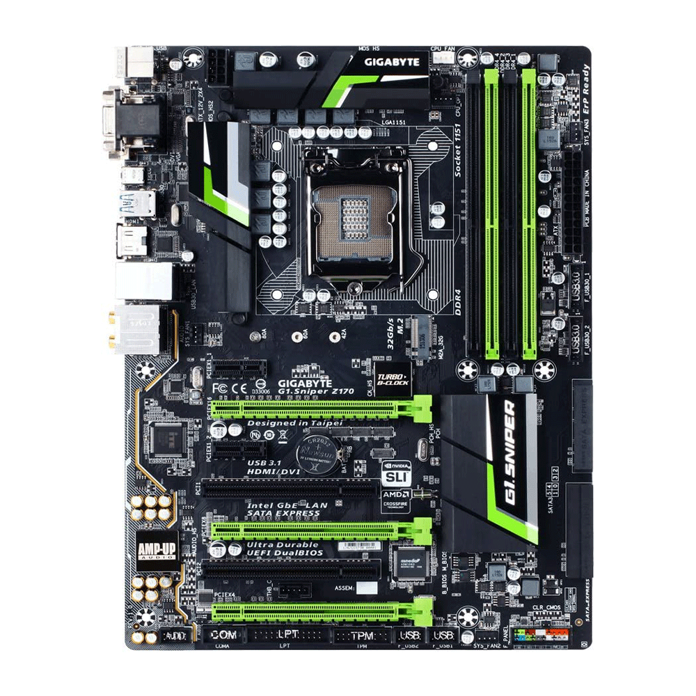GIGABYTE G1 Sniper Motherboard Used