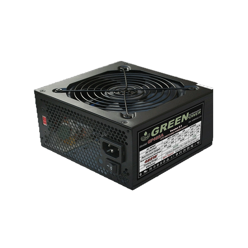 Green 485w A Power Used