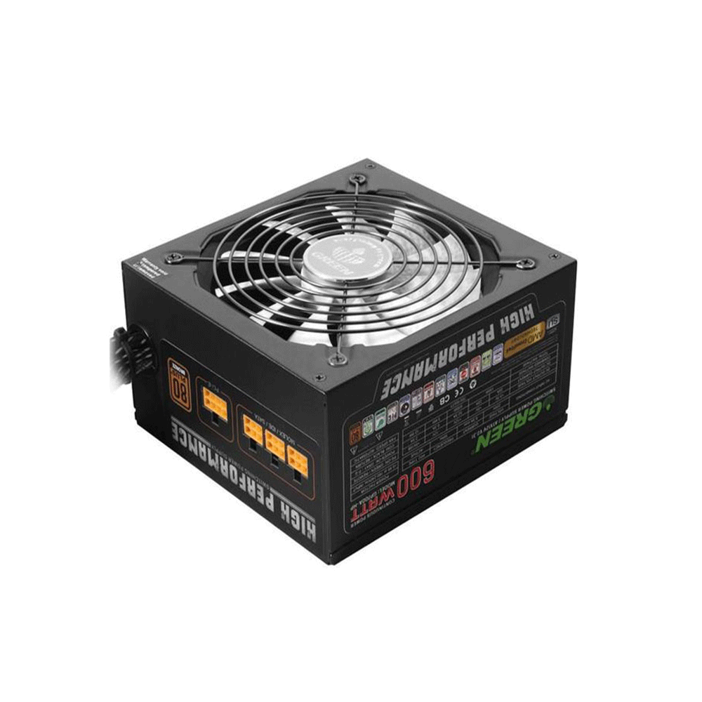 Green 600w A-Hp Power Used