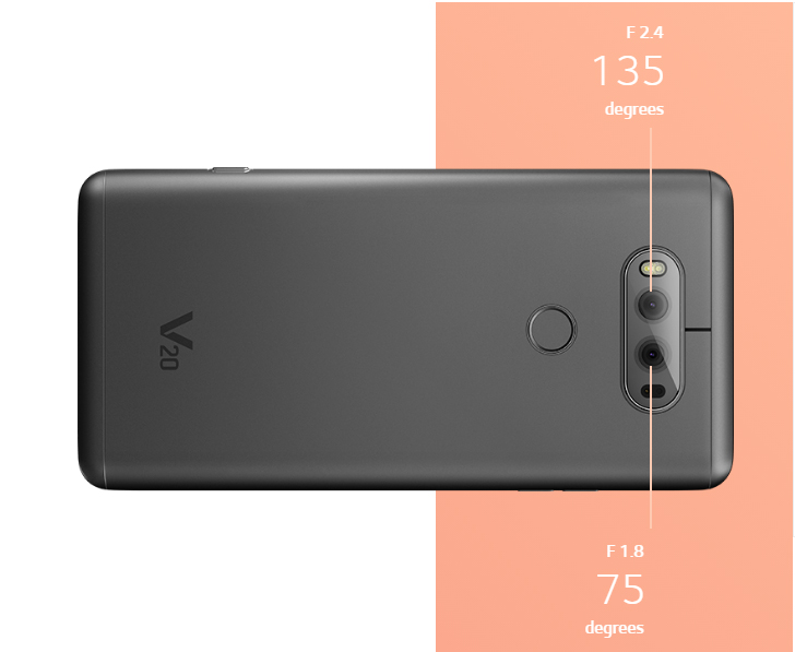 گوشی موبایل الجی مدل V20