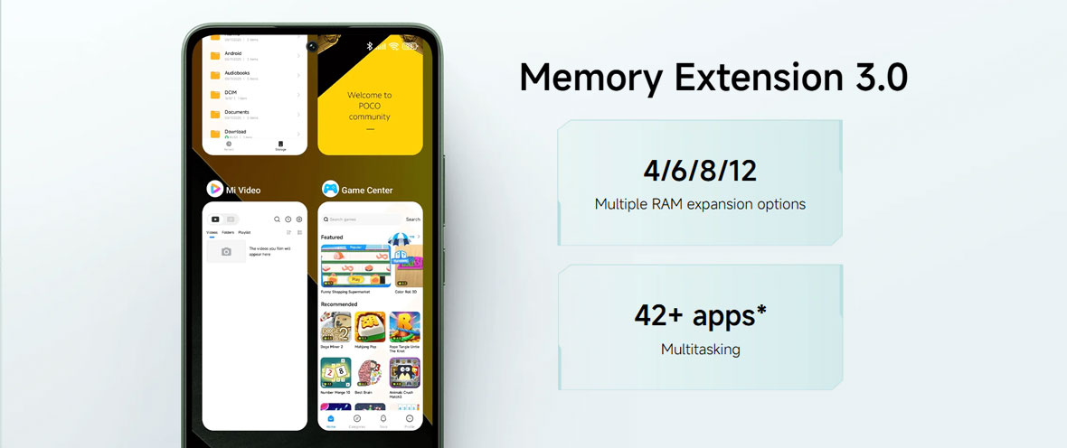 مشخصات فنی گوشی موبایل شیائومی مدل Poco M7 Pro 5G دو سیم کارت ظرفیت 256 گیگابایت و رم 12 گیگابایت