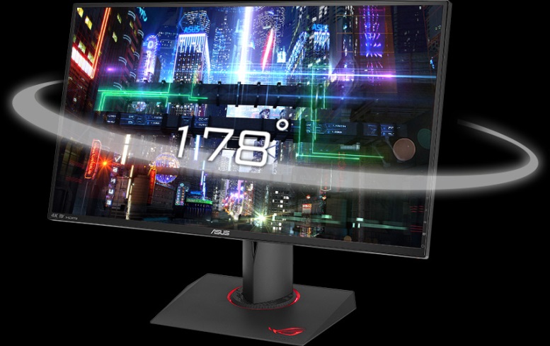 کنتراست بالا و قابلیت پشتیبانی 100 درصدی از رنگ Srgb مانیتور ROG-SWIFT-PG27AQ