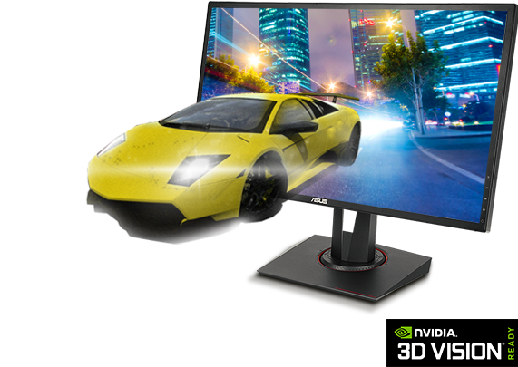 تکنولوژی NVIDIA® 3D LightBoost ™ و NVIDIA® 3D Vision-Ready 