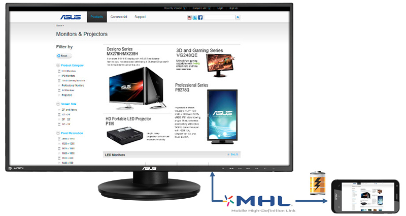 مانیتور ایسوس مدل VN279QLB