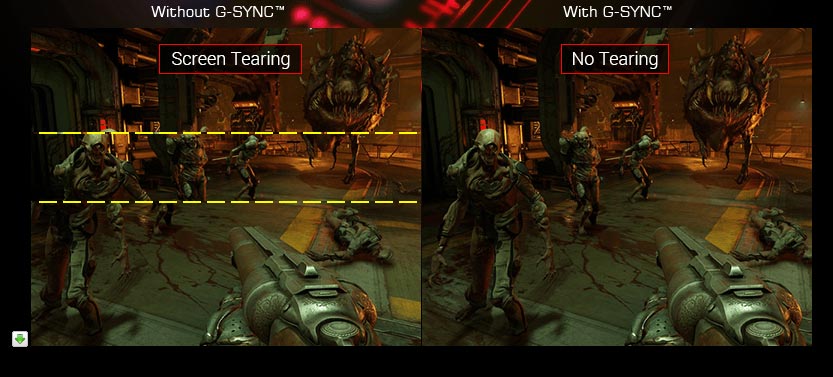 فن آوری ASUS GameVisual  و NVIDIA® G-SYNCTM در مانیتور PG248Q