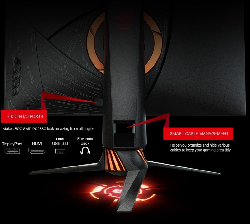 مانیتور ایسوس مدل ROG SWIFT PG258Q سایز 24.5 اینچ