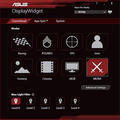 مانیتور ایسوس مدل ROG Strix XG258Q سایز 24.5 اینچ