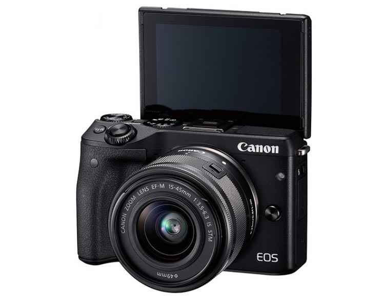 دوربین دیجیتال بدون آینه کانن مدل EOS M3 به همراه لنز 15-45 میلی متر EF-M
