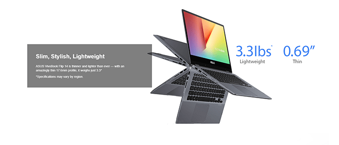 لپ تاپ ایسوس مدل VivoBook Flip TP412UA - گرافیک HD اینتل