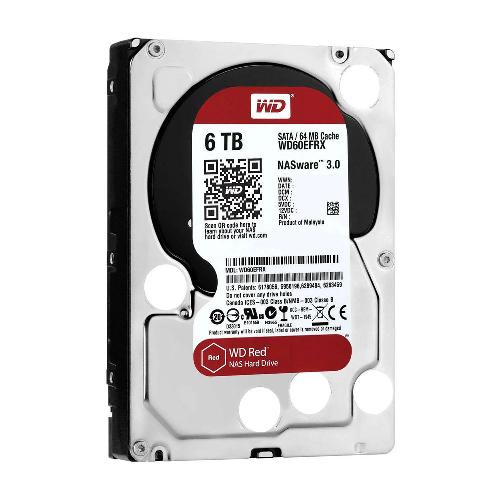 Western Digital Red Internal Hard Drive - 6TB