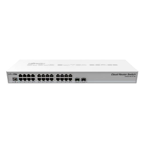 MikroTik CRS326-24G-2S+RM 24-Port Gigabit Managed Switch with 2x 10G SFP+