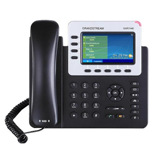 Grandstream GXP2140 4-Line Enterprise Corded IP Phone