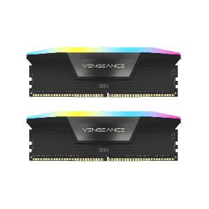 رم کورسیر مدل VENGEANCE RGB 64GB (2x32GB)5200MHz DDR5 CL40 Corsair VENGEANCE RGB 64GB (2x32GB)5200MHz DDR5 CL40 MEMORY