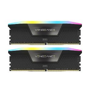 رم کورسیر مدل VENGEANCE RGB 48GB (2x24GB) 5600MHz DDR5 CL40 CORSAIR VENGEANCE RGB 48GB (2x24GB) 5600MHz DDR5 CL40 MEMORY