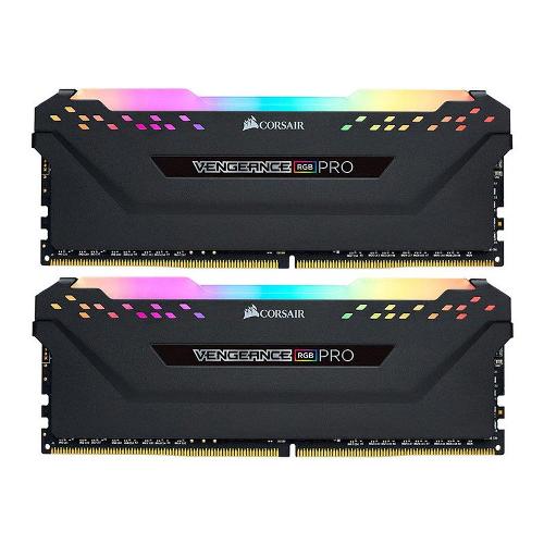 رم کورسیر مدل Vengeance RGB PRO DDR4 16GB 8GBx2 3600MHz CL18 Corsair Ram Vengeance RGB PRO DDR4 16GB Dual 3600MHz CL18