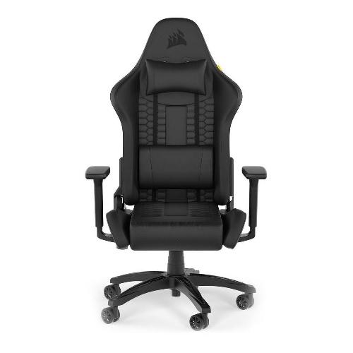 Corsair TC100 RELAXED Gaming Chair - Leatherette Black