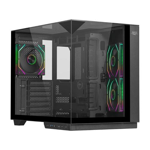 AWEST AQ-17TG-B GAMING CASE