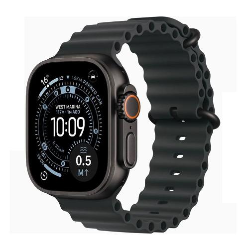 Apple Watch Ultra 3 Black Titanium Case 49mm Ocean Band