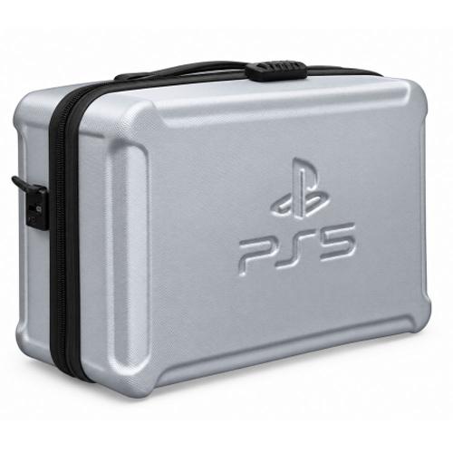 NovaCase PS5 Rolling Carrying Case – silver