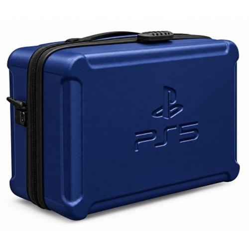 NovaCase PS5 Rolling Carrying Case – Navy blue