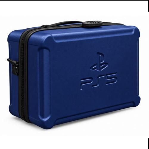 NovaCase PS5 Rolling Carrying Case – Navy blue