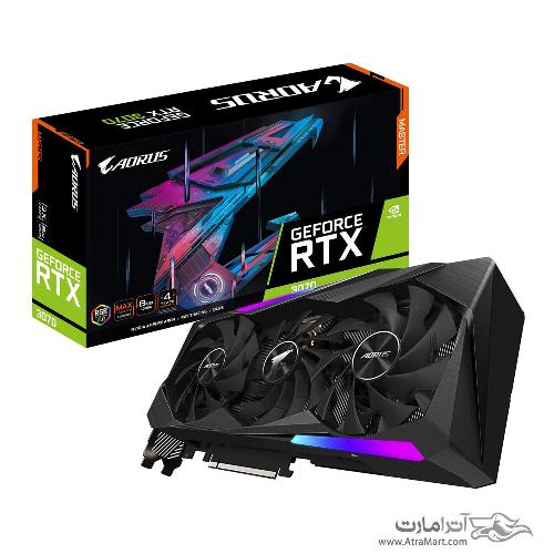 GIGABYTE AORUS GeForce RTX 3070 MASTER 8G Graphics Card